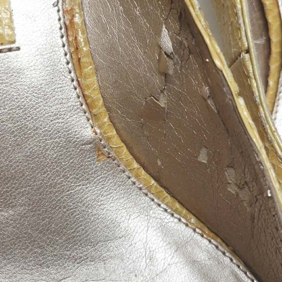 Bandolino MYLAH Faux Snakeskin Heels 6 - Picture 5 of 12